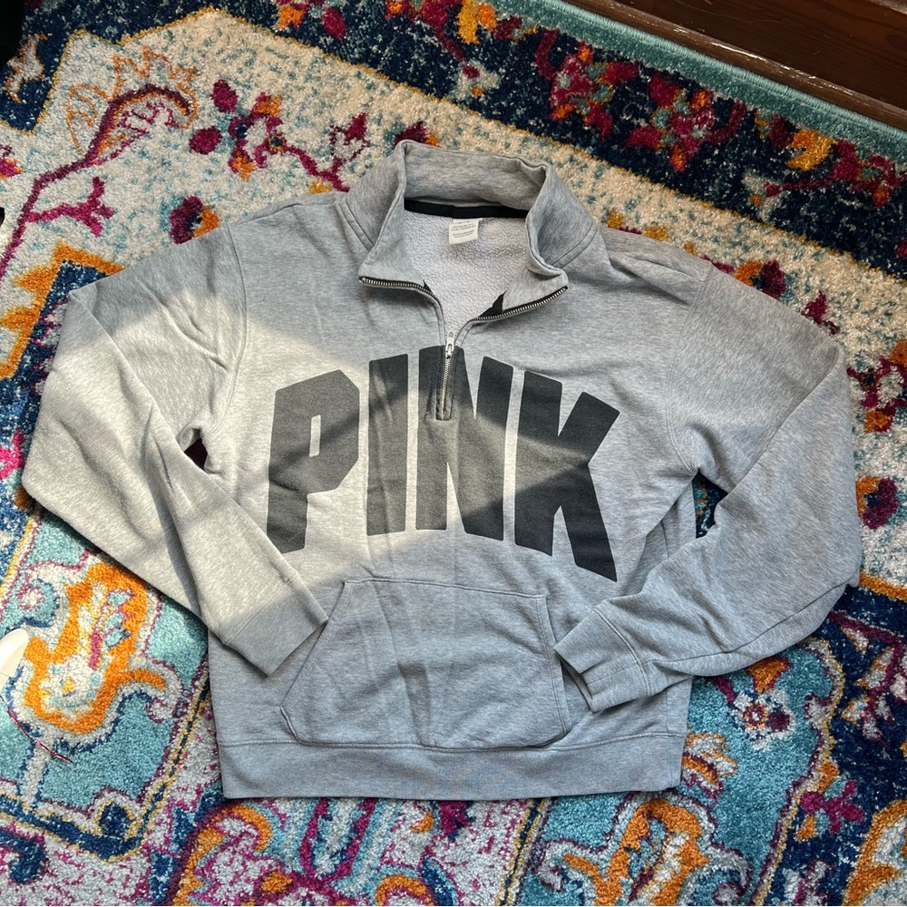 PINK Victoria's Secret Gray Sweatshirt